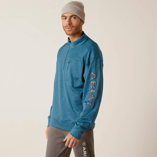 Ariat Team Logo 1/4 Zip Sweatshirt