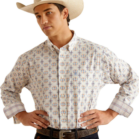 **FINAL SALE** Ariat Men's Remington WF Oatmeal Shirt