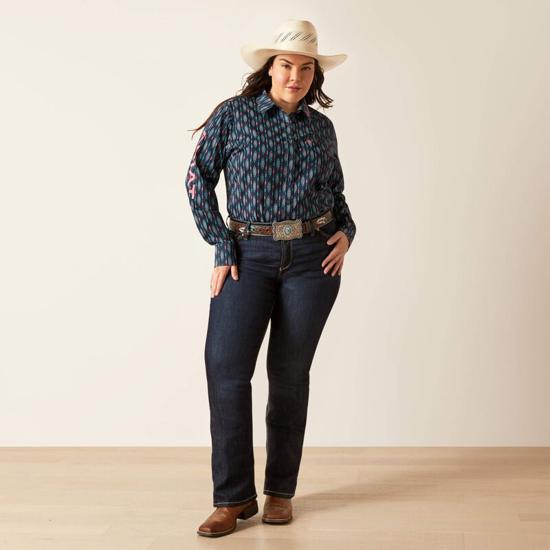 **FINAL SALE** Women's Ariat Team Kirby Stretch Shirt