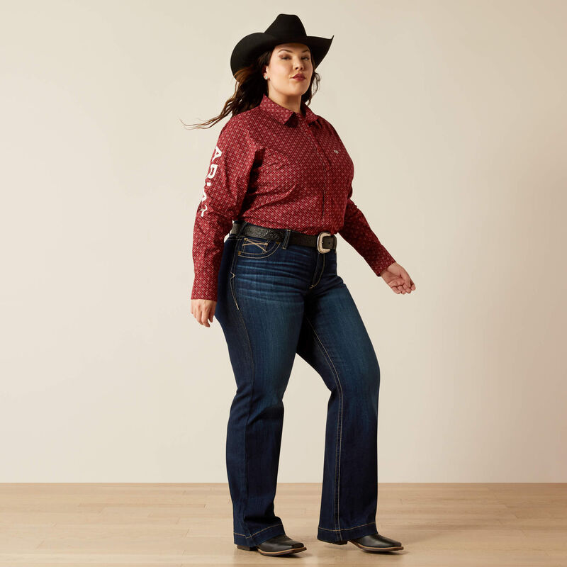 Women's Ariat Team Kirby Stretch Shirt