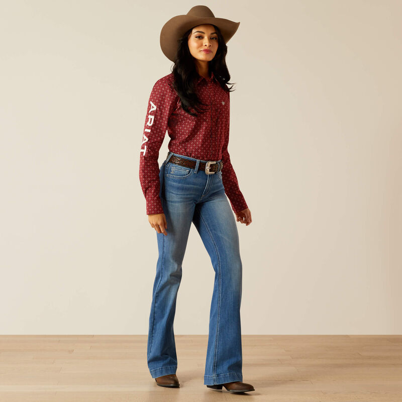 Women's Ariat Team Kirby Stretch Shirt