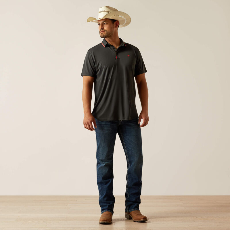 Ariat Welded TEK Fitted Short Sleeve Polo