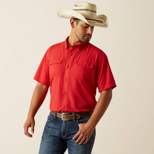 Ariat VentTEK Outbound Classic Fit Shirt Haute Red