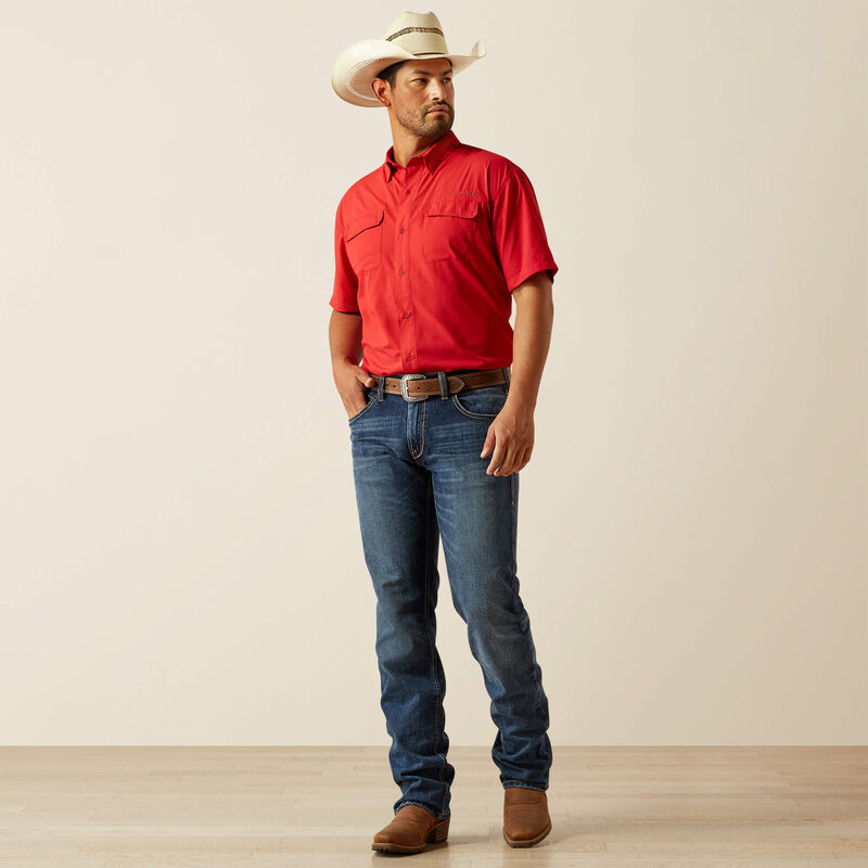 Ariat VentTEK Outbound Classic Fit Shirt Haute Red