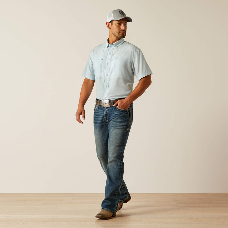 Ariat VentTEK Classic Fit Shirt Papyrus