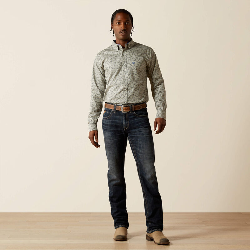 Ariat Wrinkle Free Cade Fitted Shirt