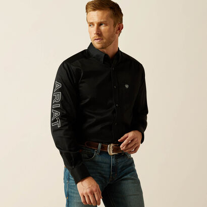 Ariat Team Logo Twill Fitted Shirt