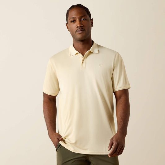 Ariat Men's Logo Fitted Polo