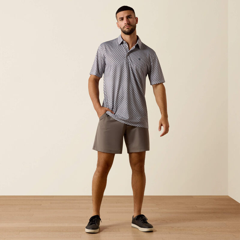 Ariat Men's All Over Print Polo -  Big and Tall