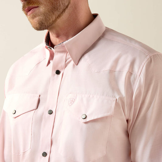 Men's Ariat Wrinkle Free Refined Slub Fitted Shirt