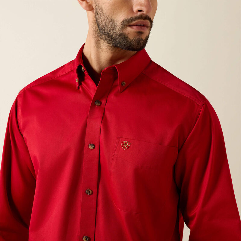Ariat Solid Twill LS Shirt