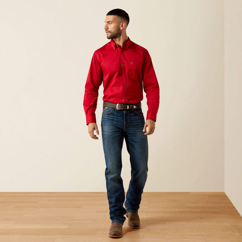 Ariat Solid Twill LS Shirt