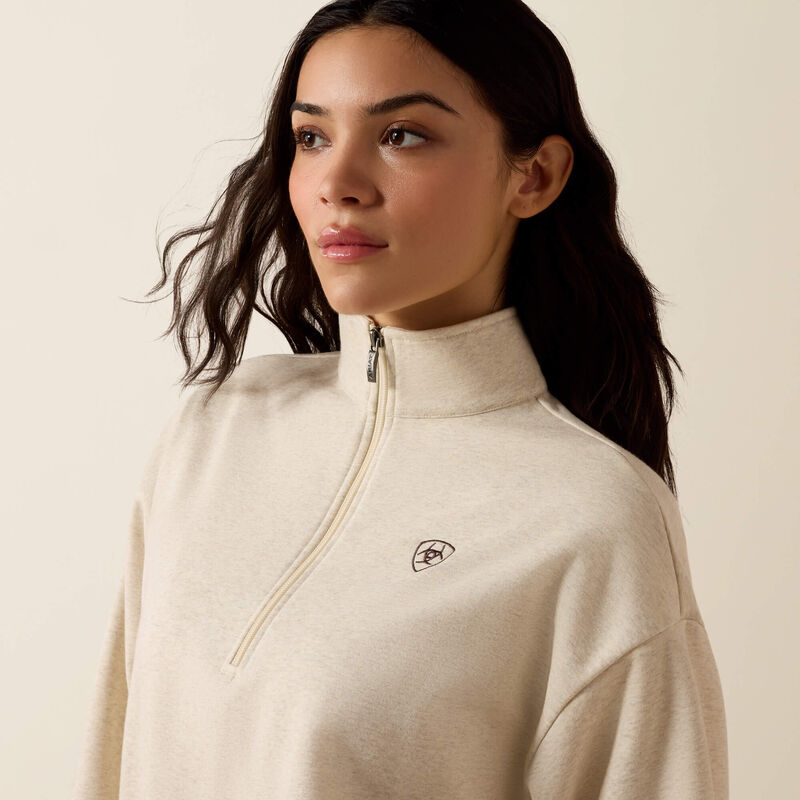 Women's Ariat Holiday 1/2 Zip Sweatshirt