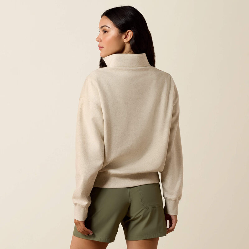 Women's Ariat Holiday 1/2 Zip Sweatshirt