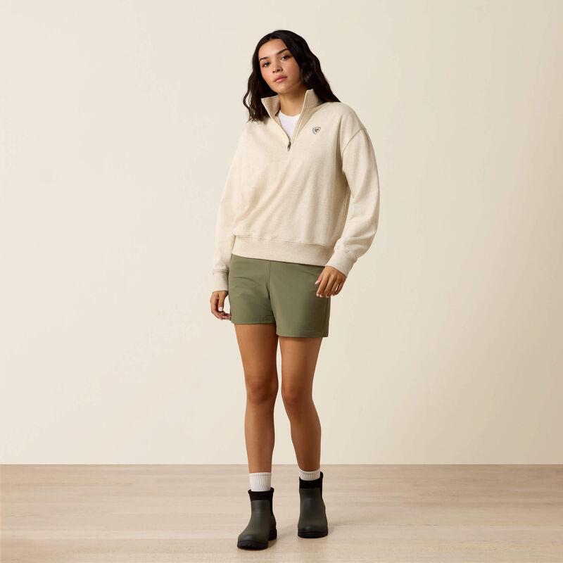 Women's Ariat Holiday 1/2 Zip Sweatshirt