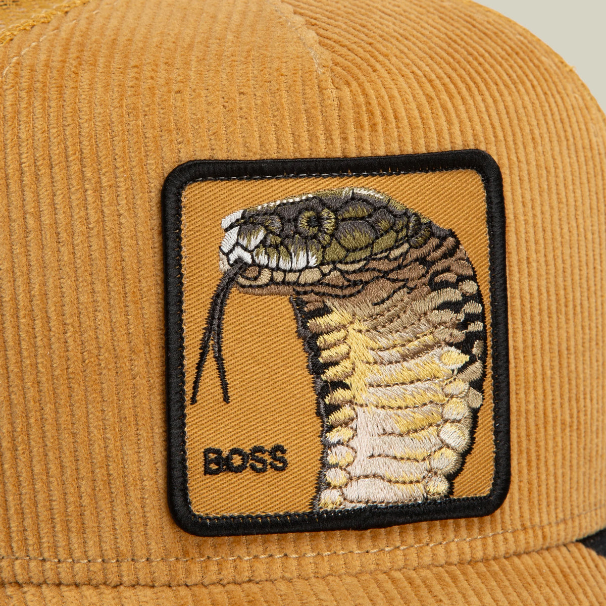 Goorin Bros Corduroy Boss Trucker Hat