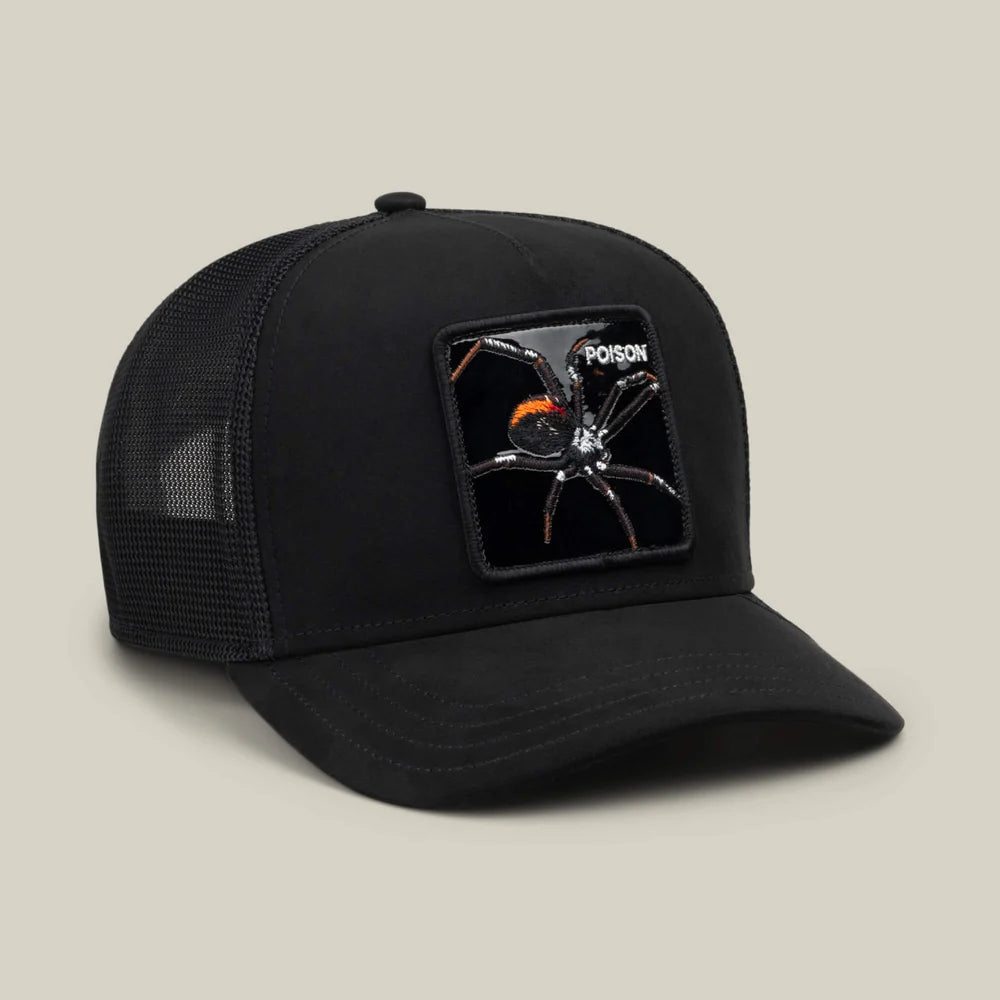 Goorin Bros Black Out Spider Cap