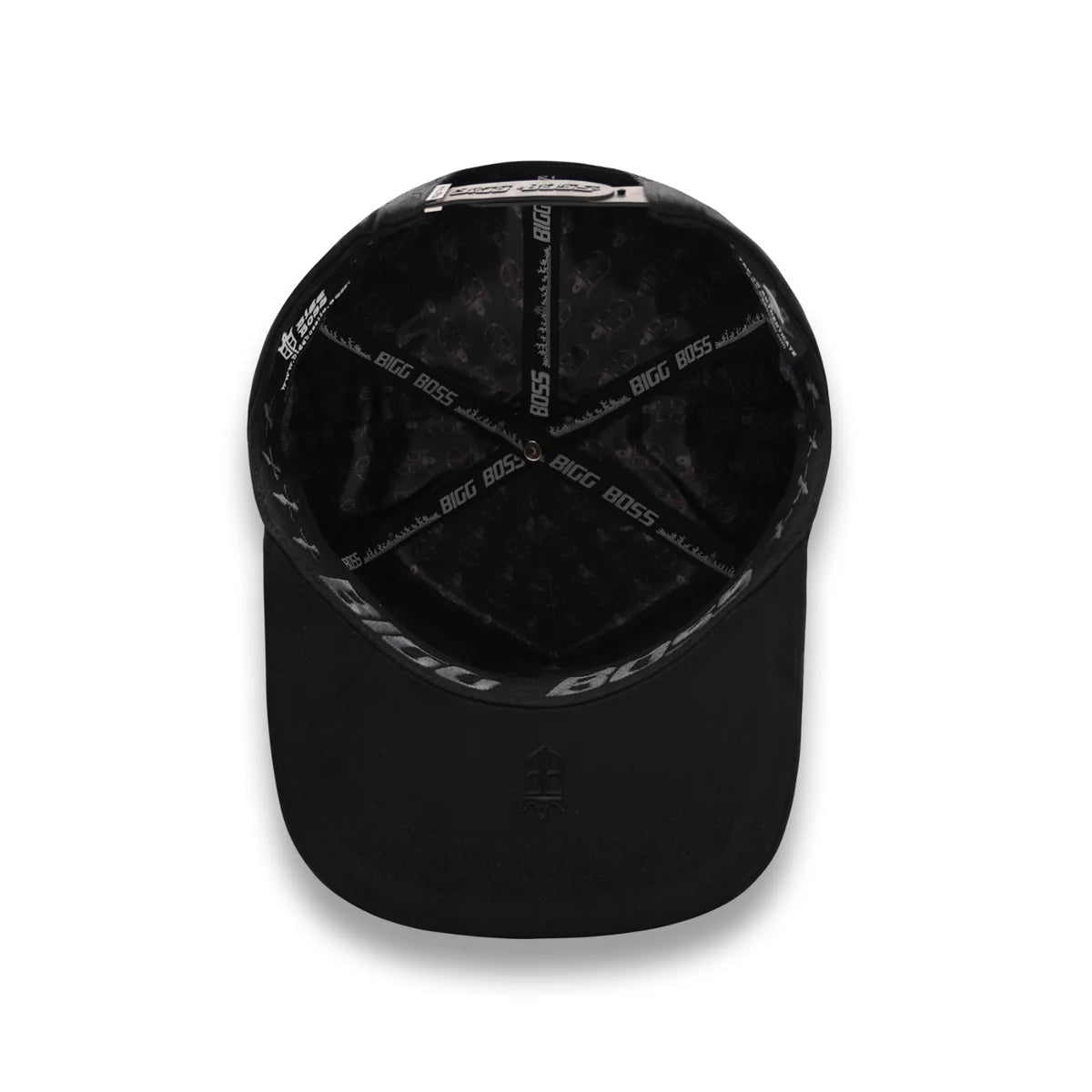 CRUZ BLACK/ Silver Bigg Boss Hats