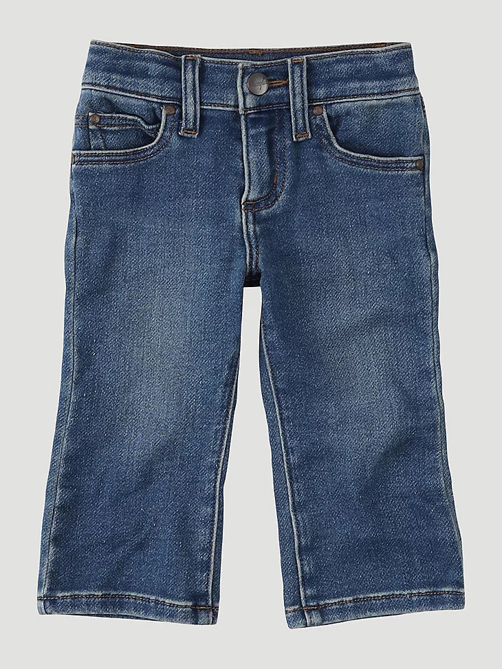 Little Boy's Stitched Pocket Western Jean