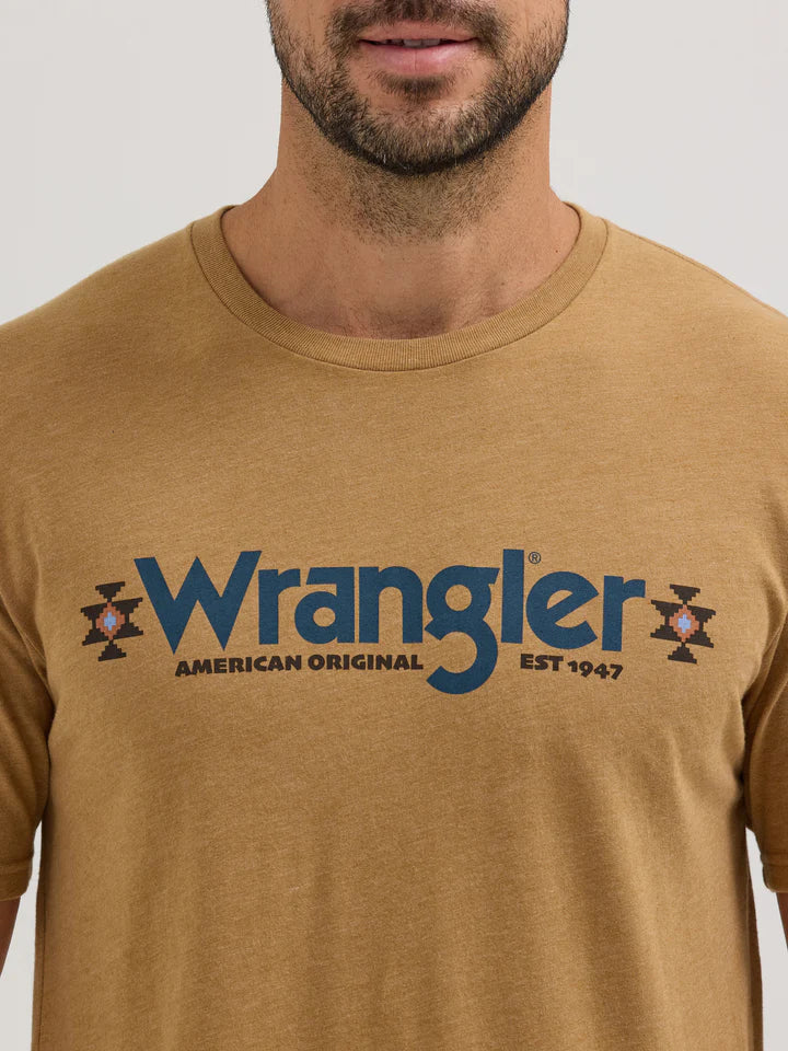 Men's Wrangler Kabel Logo T-Shirt