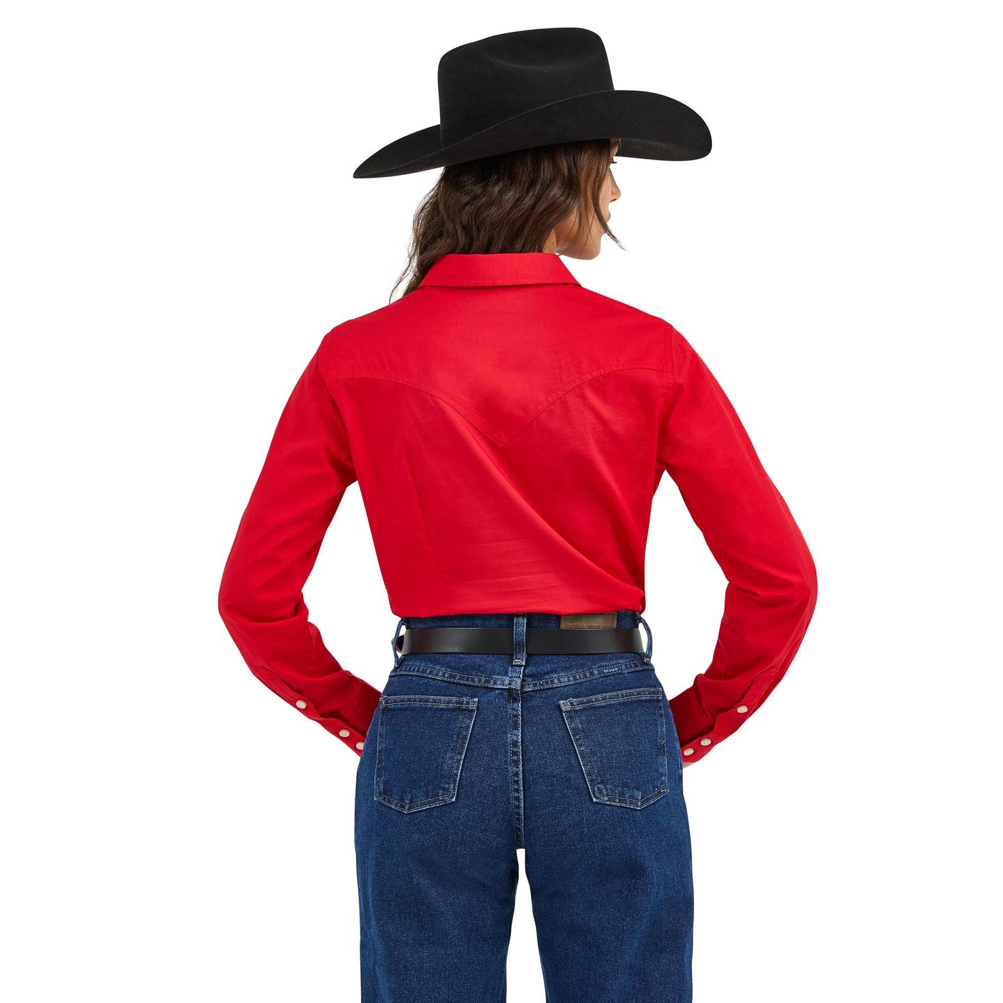 Women's Wrangler Retro® Long Sleeve Solid Shirt