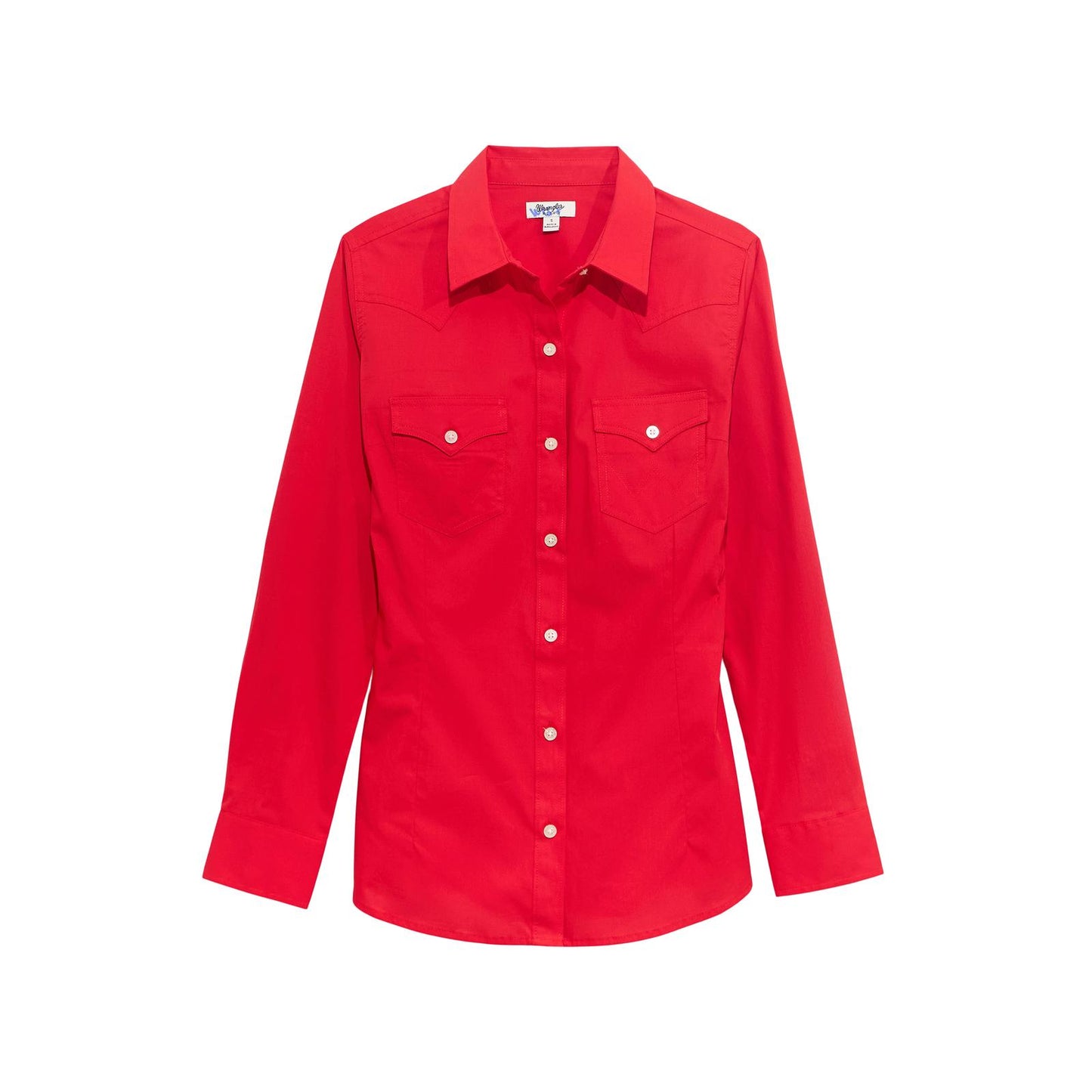 Women's Wrangler Retro® Long Sleeve Solid Shirt