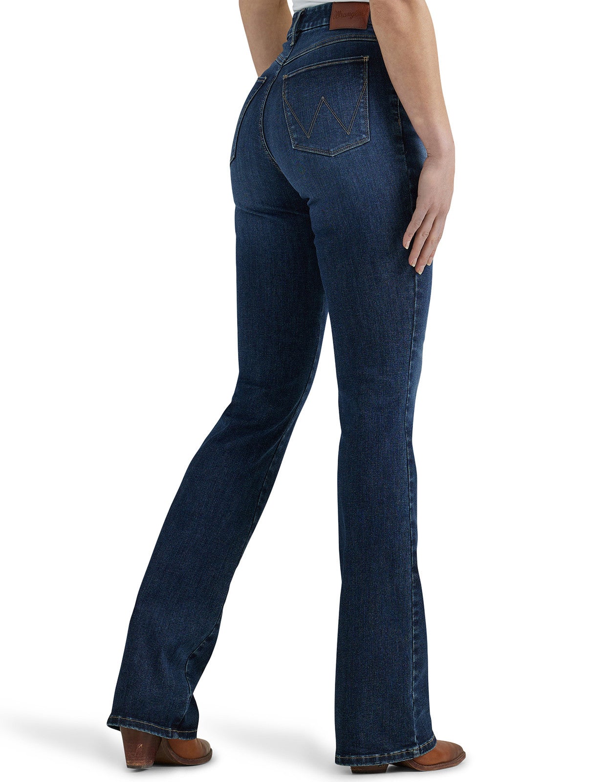 Wrangler Women's Bespoke Bootcut High Rise Lacey Jeans
