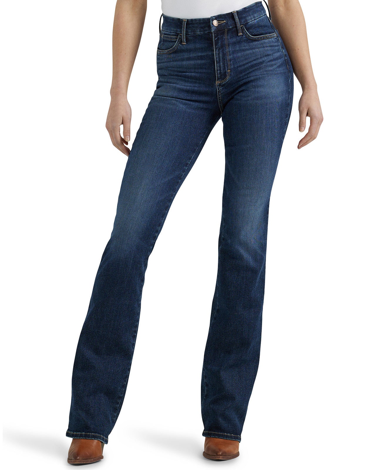 Wrangler Women's Bespoke Bootcut High Rise Lacey Jeans