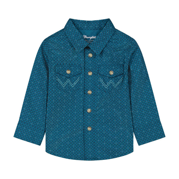 Wrangler® Baby Boy Long Sleeve Shirt