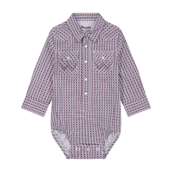 Wrangler® Baby Boy Long Sleeve Bodysuit