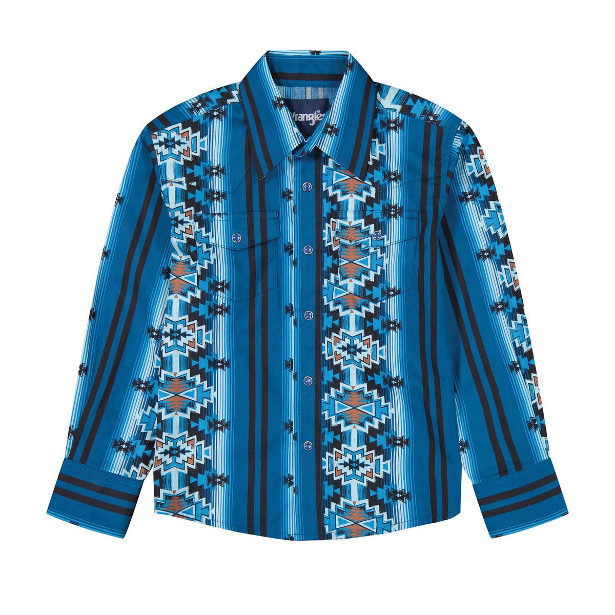 Wrangler Boys Checotah® Long Sleeve Shirt
