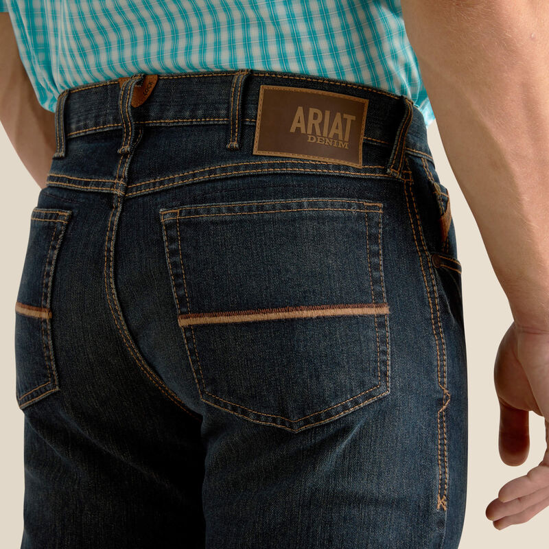 Ariat M4 Relaxed Stretch Pro Series Ray Boot Cut Jean - Blackstone