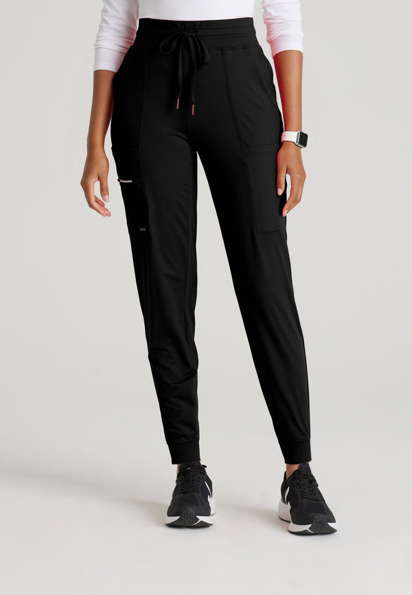 Pro Knit 5-Pocket Drawcord Waist Jogger Scrub Pant