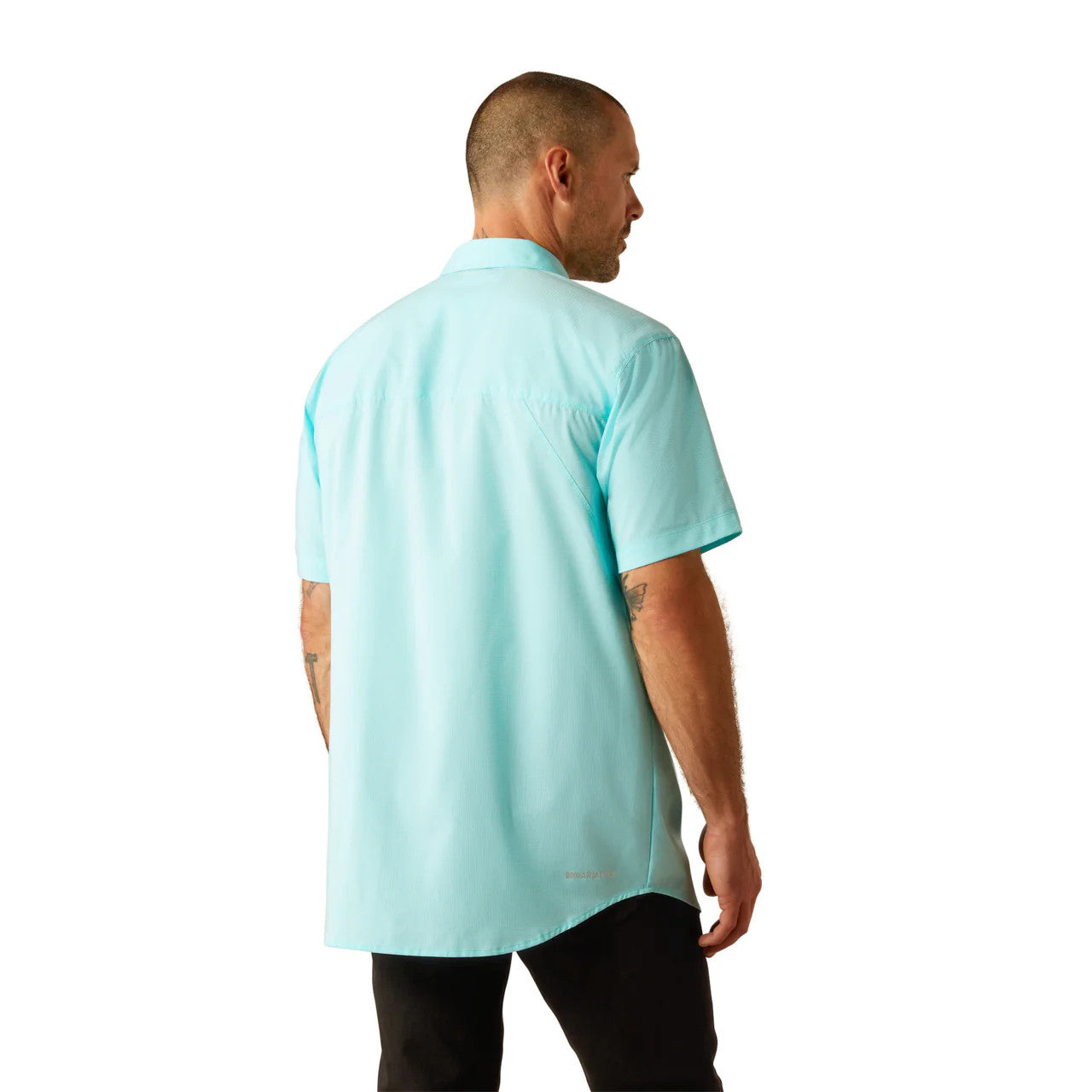 Camiseta Ariat Tek 360 Airflow Azul Radiante de Manga Corta