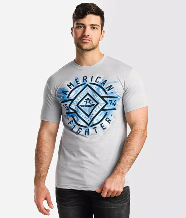 American Fighter Men's Brchwd Short Sleeve T-Shirt
