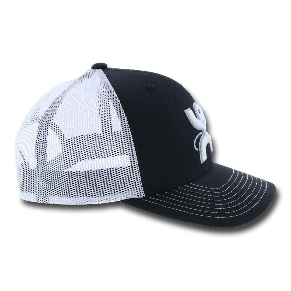 "Arc" - Black/White Hat