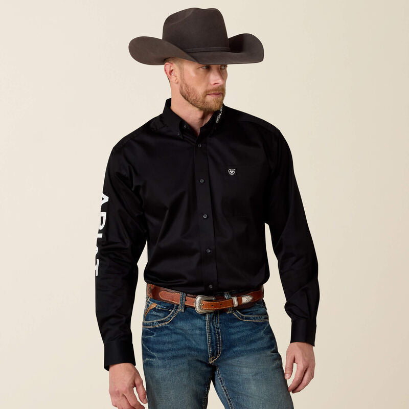 Ariat Twill Logo Team Logo Twill Classic Fit Shirt