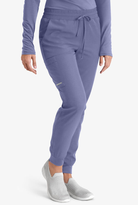 Theory 4-Pocket Mid-Rise Jogger Scrub Pant