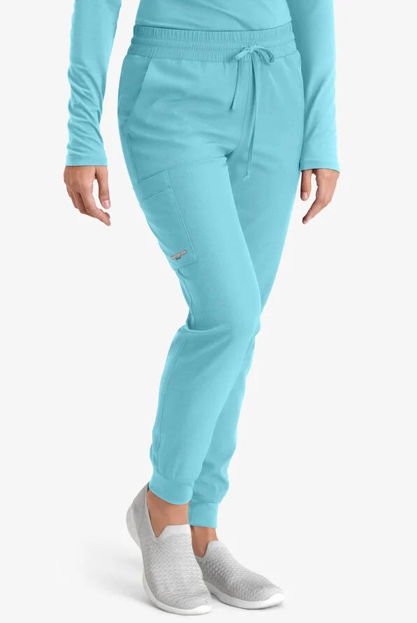 Theory 4-Pocket Mid-Rise Jogger Scrub Pant - Seasonal Colors