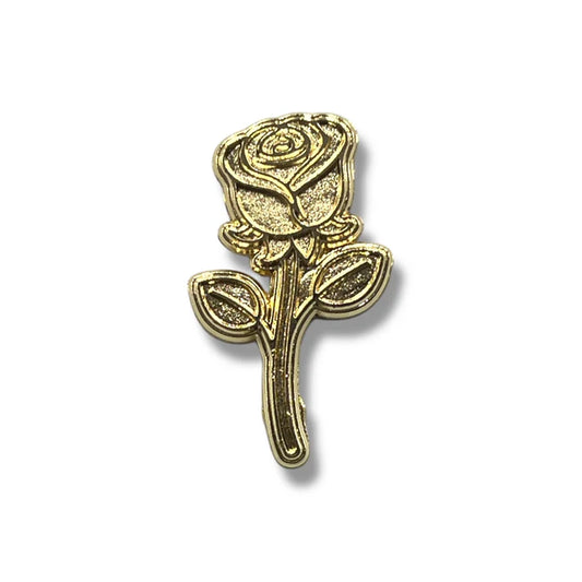 Rose Hat Pin - Gold