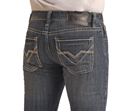 ROCK&ROLL Jean DNM PISTOL STACKABLE BOOT Regular Fit