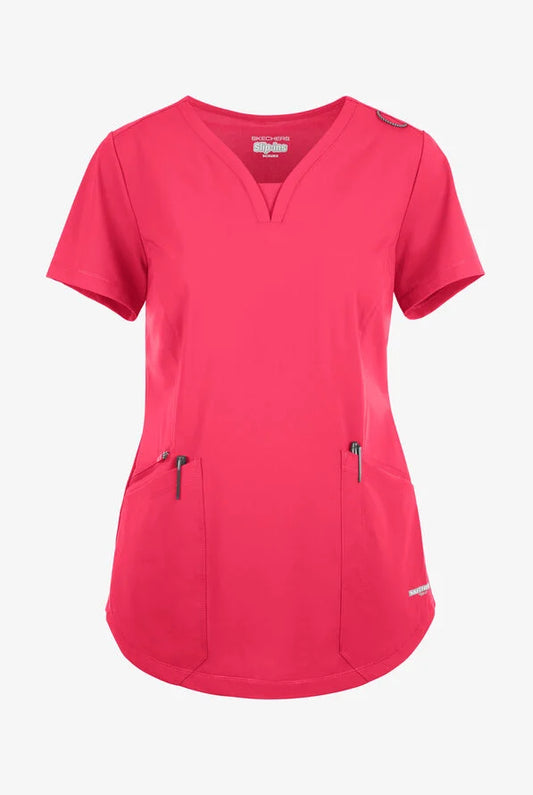 Serene 3-Pocket V-Neck Top