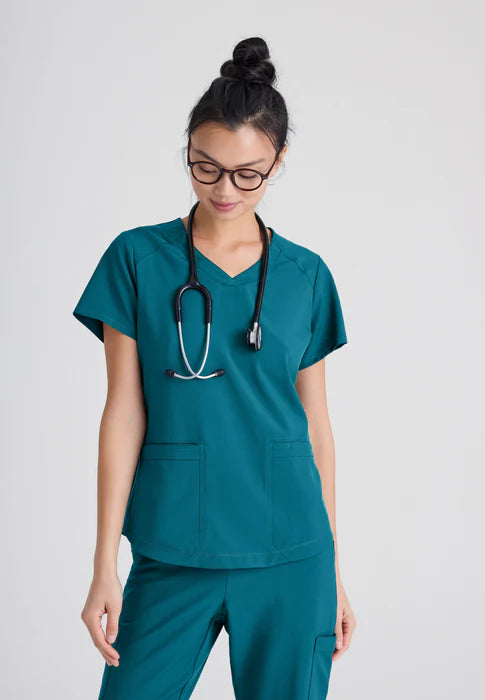 Sway 1-Pocket Banded V-Neck Ciclo® Scrub Top