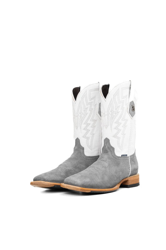 Rock'Em Maverick Roughout Square Toe - Grey