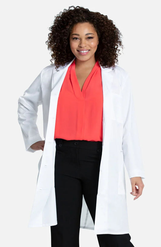 Project Lab Women's Modern 37" Lab Coat