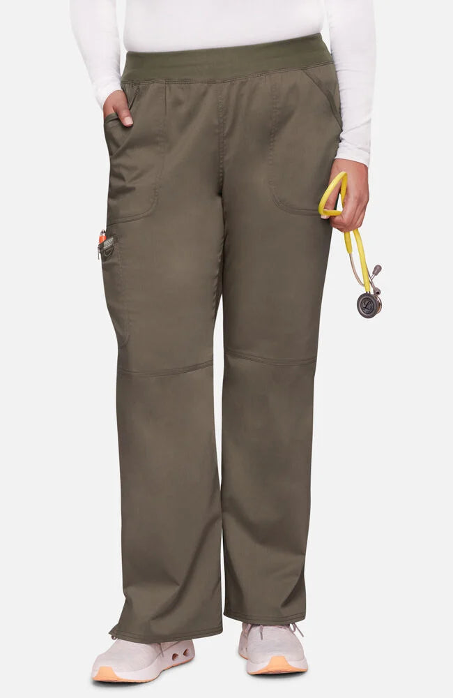 **FINAL SALE** Women's Elastic Waist Cargo Pocket Scrub Pant