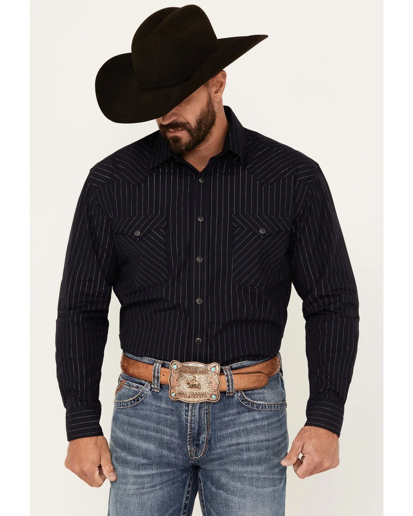 Panhandle Rough Stock LS SNAP - Black/Silver