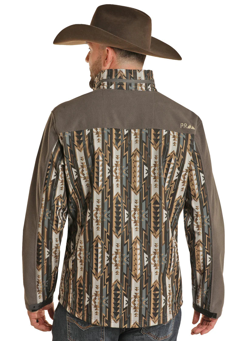 **FINAL SALE** Men's Powder River Aztec Softshell Jacket