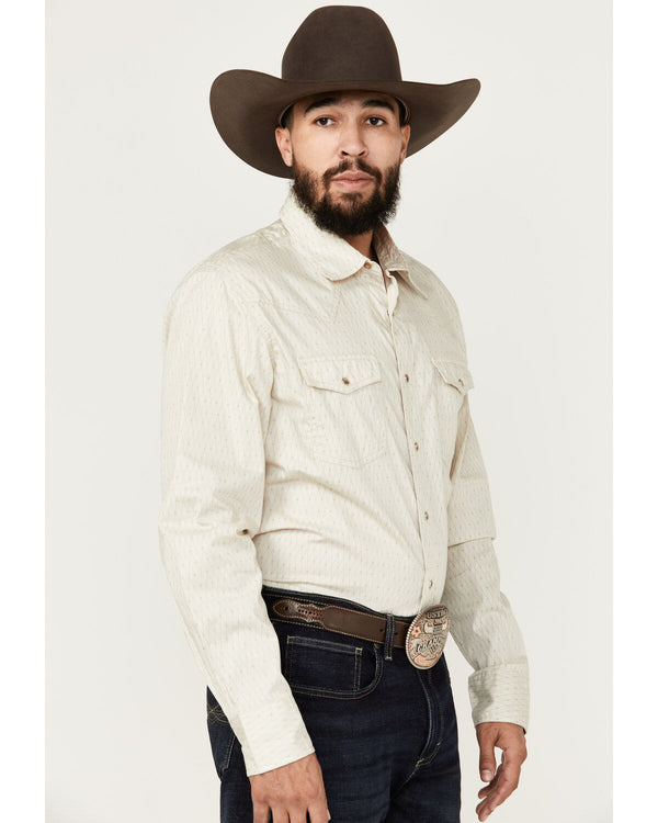 Wrangler Men's 20X Advanced Comfort Print Long Sleeve Snap Western Shirt