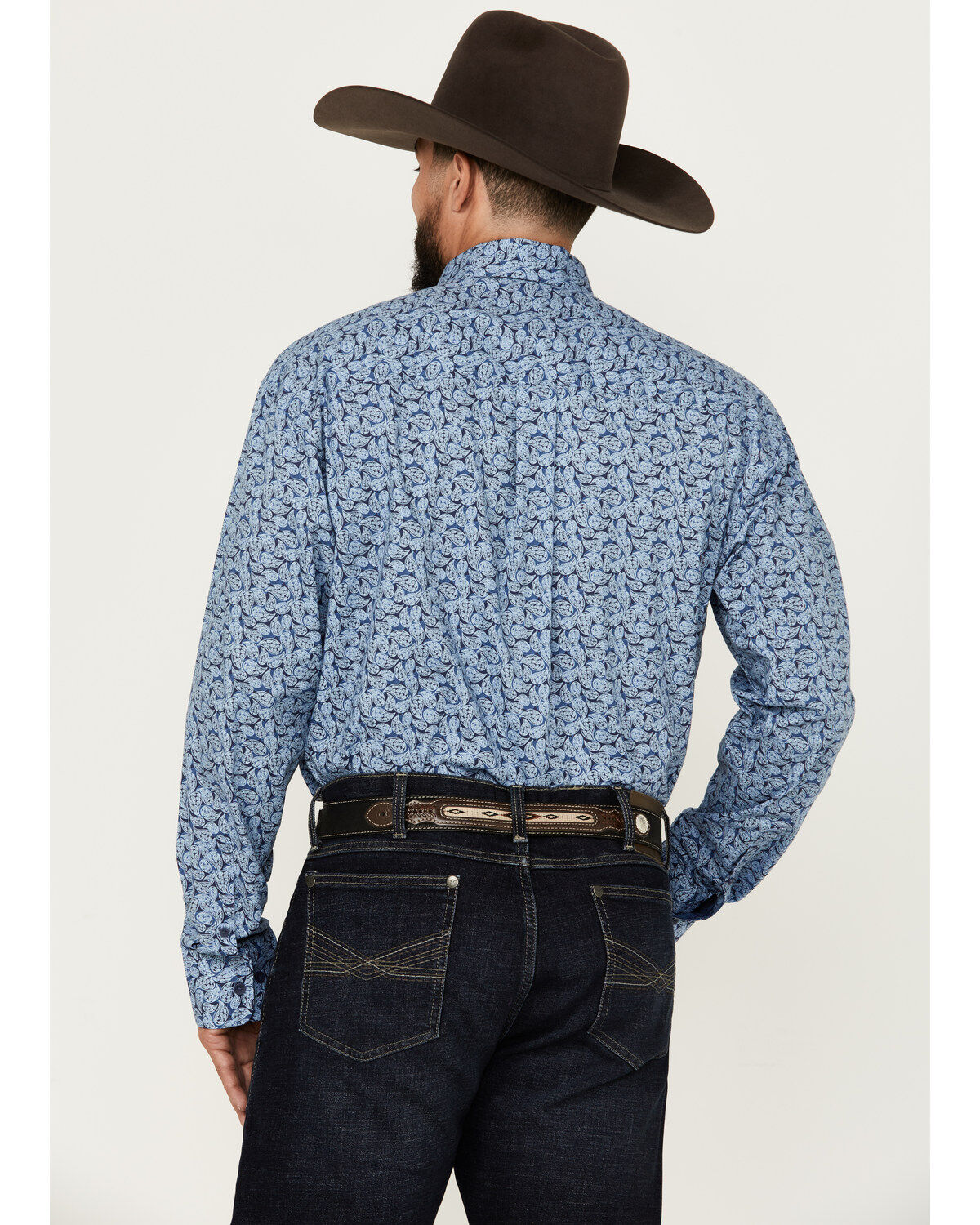 Wrangler George Strait Paisley Print Shirt